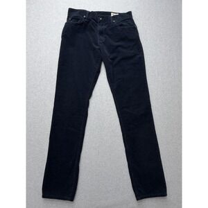 Todd Snyder Corduroy Pants Mens 32x33 Navy Stretch 5 Pocket Chino Casual